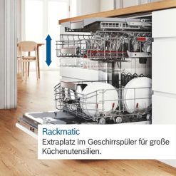 Máy rửa bát Bosch SMU4HVS31E serie 4, bán âm 5 anh thuc te bosch smu4hvs31e