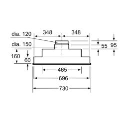 kich thuoc may hut mui bosch dhl775bl 2