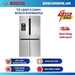 Tủ lạnh 4 cánh 574 lít Bosch KFD96APEA